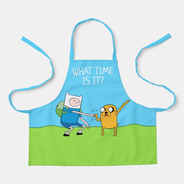 Adventure Time | Finn & Jake Fist Bump Apron (Front)