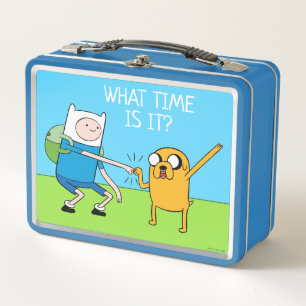 Adventure Time Finn & Jake Fist Bump Metal Lunch Box