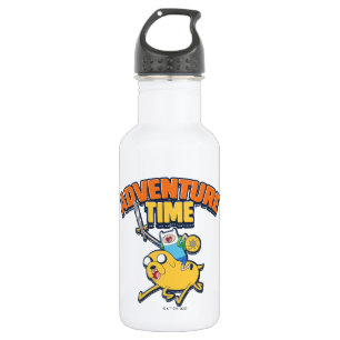 Adventure Time   Finn Riding Jake 532 Ml Water Bottle