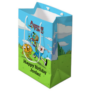 Adventure Time   Finn's Backpack Adventure Gear Medium Gift Bag