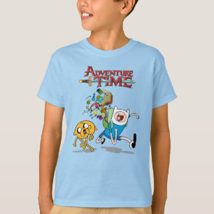 Adventure Time   Finn's Backpack Adventure Gear T-Shirt