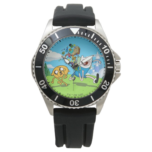 Adventure Time | Finn's Backpack Adventure Gear Watch (Front)
