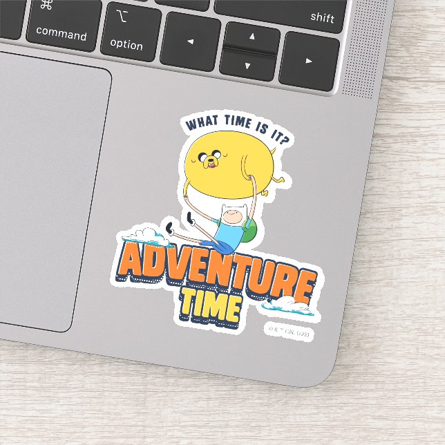 Adventure Time | Jake Floating With Finn (Detail)