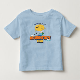 Adventure Time   Jake Floating With Finn T-Shirt