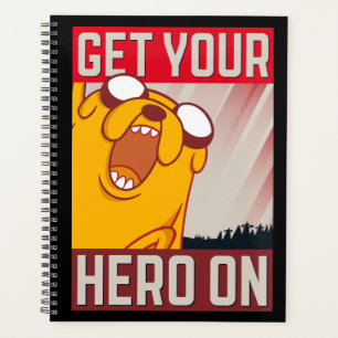 Adventure Time Jake "Get Your Hero On" Planner