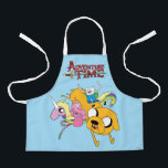 Adventure Time | Lady, Bubblegum, Finn, & Jake Apron<br><div class="desc">Check out Lady Rainicorn and Princess Bubblegum with Finn and Jake!</div>