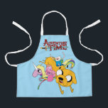 Adventure Time | Lady, Bubblegum, Finn, & Jake Apron<br><div class="desc">Check out Lady Rainicorn and Princess Bubblegum with Finn and Jake!</div>