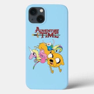 Adventure Time | Lady, Bubblegum, Finn, & Jake iPhone 13 Case