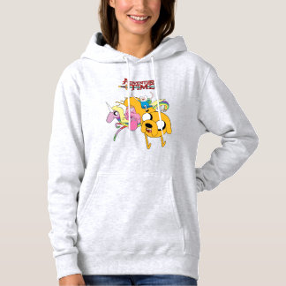 Adventure Time | Lady, Bubblegum, Finn, & Jake Hoodie