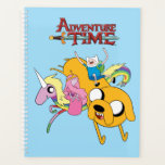 Adventure Time | Lady, Bubblegum, Finn, & Jake Planner<br><div class="desc">Check out Lady Rainicorn and Princess Bubblegum with Finn and Jake!</div>