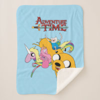 Adventure Time | Lady, Bubblegum, Finn, & Jake