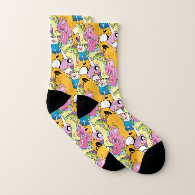 Adventure Time | Lady, Bubblegum, Finn, & Jake Socks (Pair)
