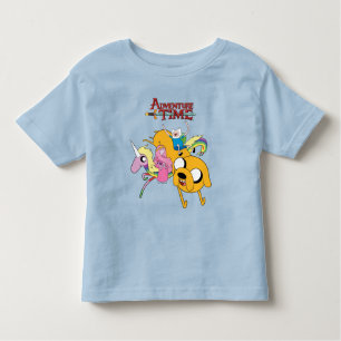 Adventure Time Lady, Bubblegum, Finn, & Jake T-S Toddler T-Shirt