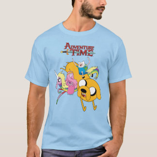 Adventure Time | Lady, Bubblegum, Finn, & Jake T-Shirt