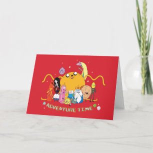 Adventure Time   Large Jake Group Graphic Card