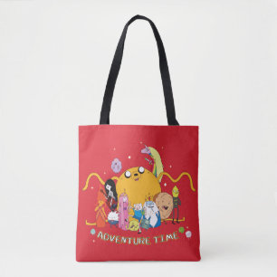 Adventure Time Large Jake Group Graphic Tote Bag