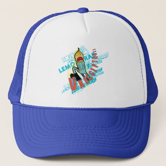 Adventure Time | Lemon Grab "UNACCEPTABLE" Trucker Hat (Front)