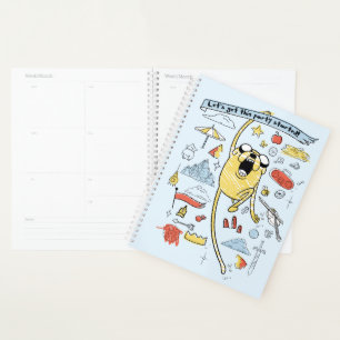 Adventure Time "Party" Jake Sketch Planner