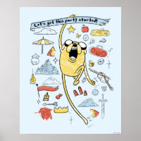 Adventure Time | "Party" Jake Sketch