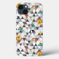 Adventure Time | Triangular Character Pattern