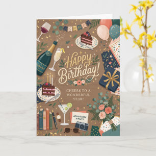 Adventure Travel Birthday Card