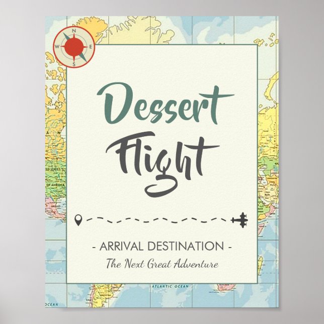 Adventure |  Travel   |  Dessert Sign (Front)