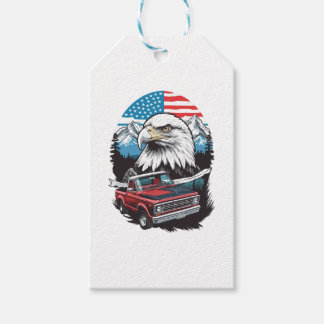 Adventure Trip USA Gift Tags