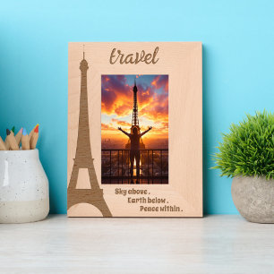 Adventure & Vacation Memory Personalised Travel Etched Frames