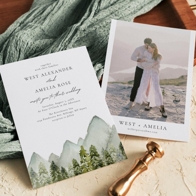 Adventure Wedding Invitation (Creator Uploaded)