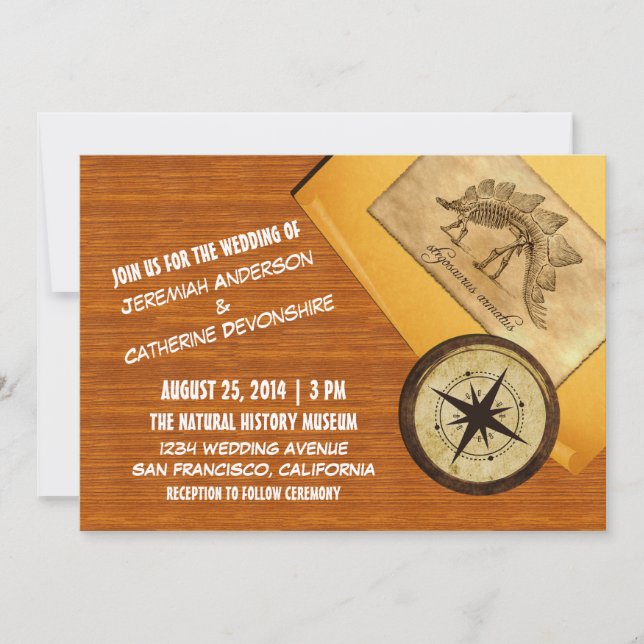 Adventure Wedding Invitation (Front)