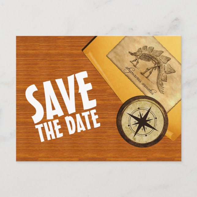 Adventure Wedding Save the Date Postcard (Front)
