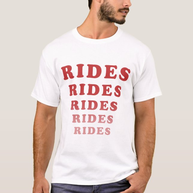 Adventureland Rides Tee (Front)
