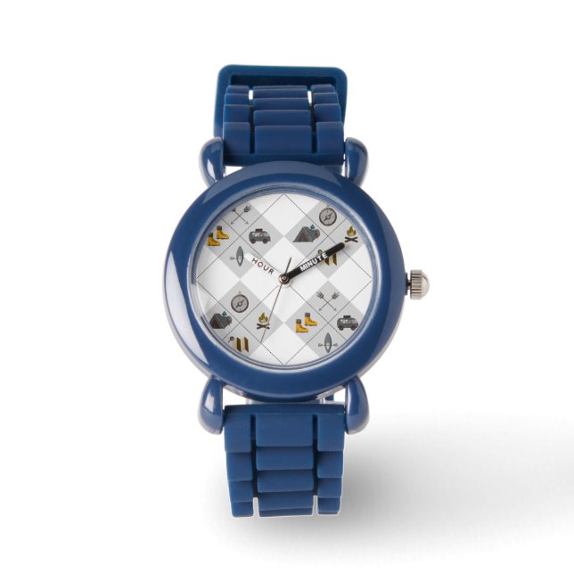 Adventurer Kids Silicone Watch (Front)