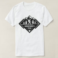 Adventurer’s Path Mountain Hiking Badge Design