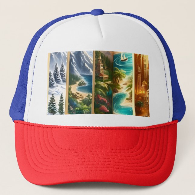 Adventurer Trucker Hat from Zazzle (Front)