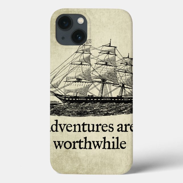 Adventures Are Worthwhile Case-Mate iPhone Case (Back)