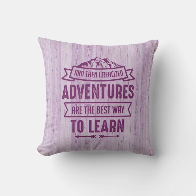 ADVENTURES CUSHION (Front)