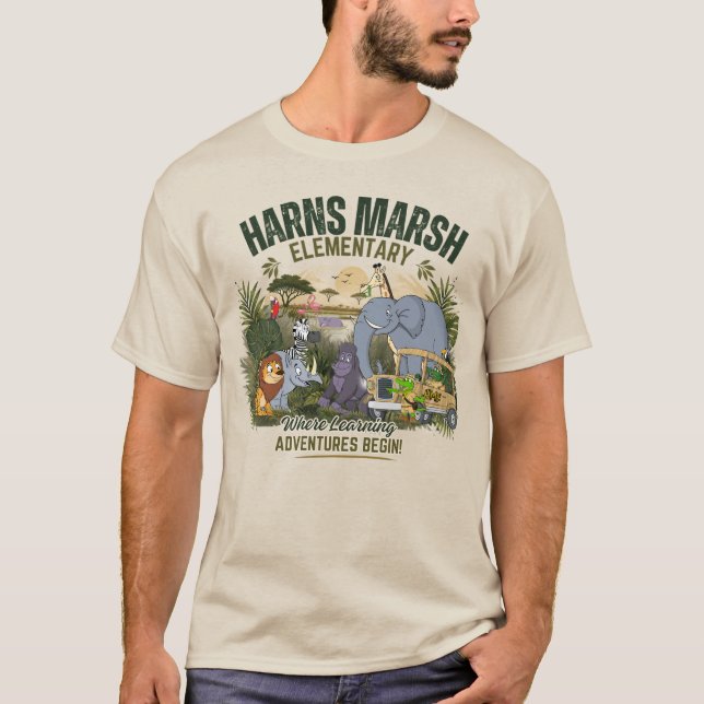 Adventures in Learning T-Shirt (Front)