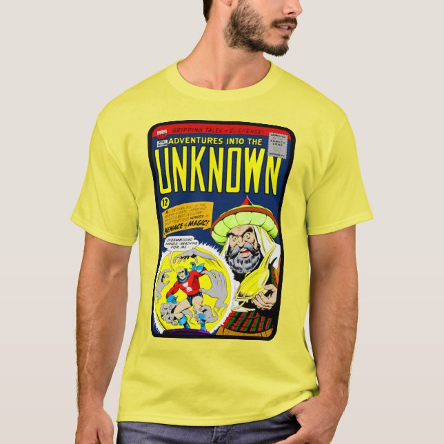 'Adventures into the UNKNOWN' T-Shirt (Front)