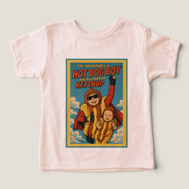 Adventures of Hot Dog Boy and Ketchup (Design Front)