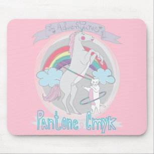 Adventures of Pantone & Cmyk Mouse Pad
