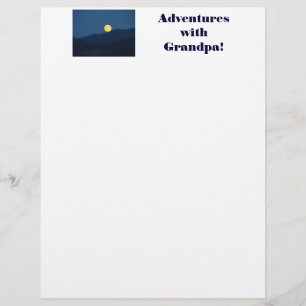 Adventures with Grandpa! Letterhead Stories