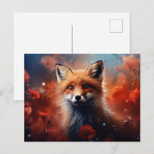 Adventures with the Astute Fox Postcard