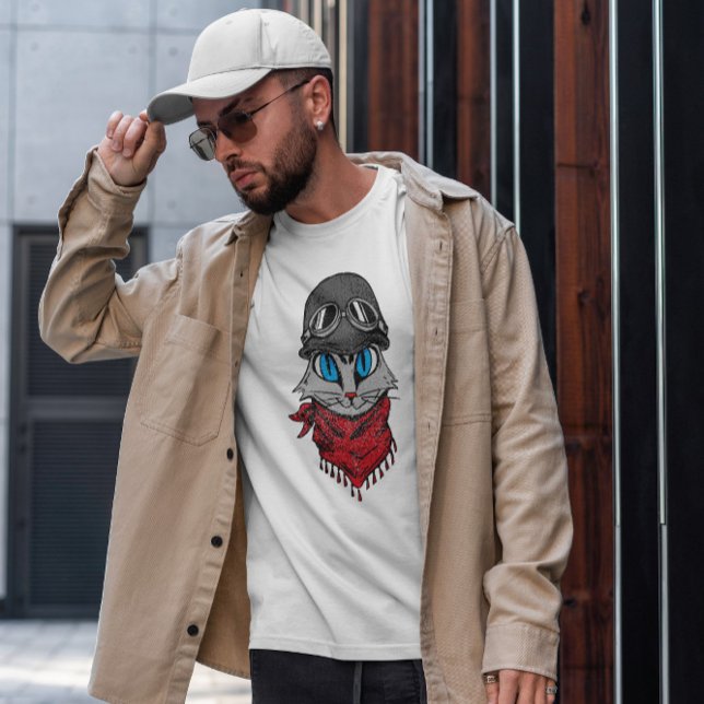 Adventurous Cat   T-Shirt (Creator Uploaded)