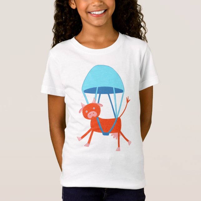 Adventurous Cow T-Shirt (Front)