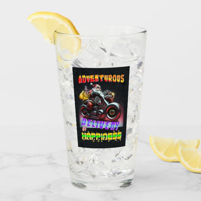 Adventurous Delivery Of Happiness Glass (Front Ice)
