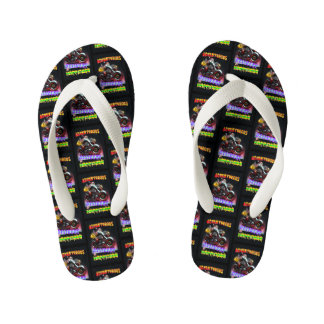 Adventurous Delivery Of Happiness Kid's Jandals