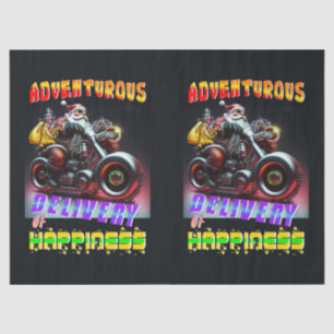 Adventurous Delivery Of Happiness Tissue Paper