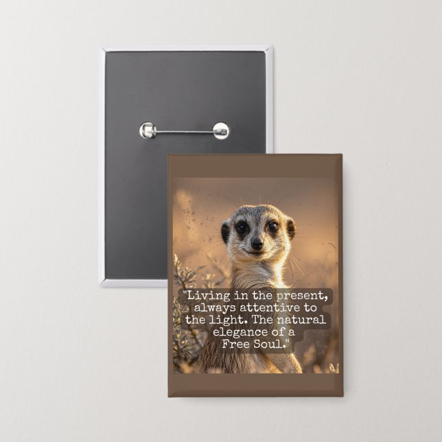 Adventurous Meerkat Living (Front/Back)
