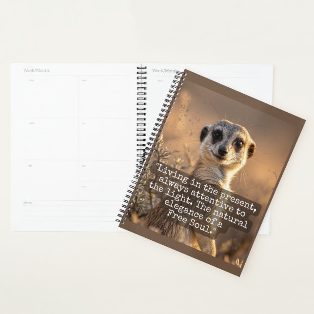 Adventurous Meerkat Living Planner (Display)